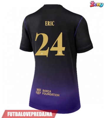 Lacne Ženy Futbalové dres Barcelona Eric Garcia #24 2026-27 Krátky Rukáv - Preč